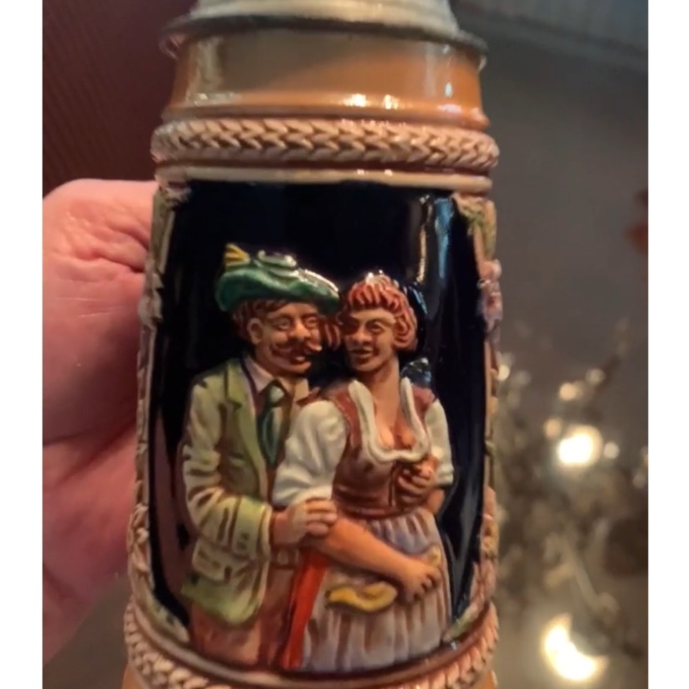GERZ GERMAN BEER STEIN COLLECTIBLE PIECE !!